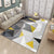 Multi Color Natural Rug Polyster Geo Printed Area Rug Pet Friendly Stain-Resistant Carpet for Home Decoration Gray-Yellow Clearhalo 'Area Rug' 'Modern' 'Rugs' Rug' 2225829