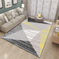Multi Color Natural Rug Polyster Geo Printed Area Rug Pet Friendly Stain-Resistant Carpet for Home Decoration Grey Clearhalo 'Area Rug' 'Modern' 'Rugs' Rug' 2225853