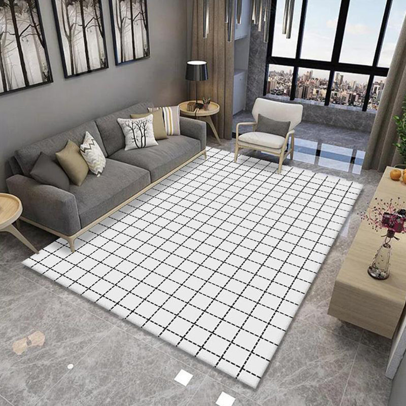 Multi-Colored Minimalist Rug Synthetics Geo Patterned Carpet Non-Slip Washable Indoor Rug for Parlor Clearhalo 'Area Rug' 'Modern' 'Rugs' Rug' 2226054