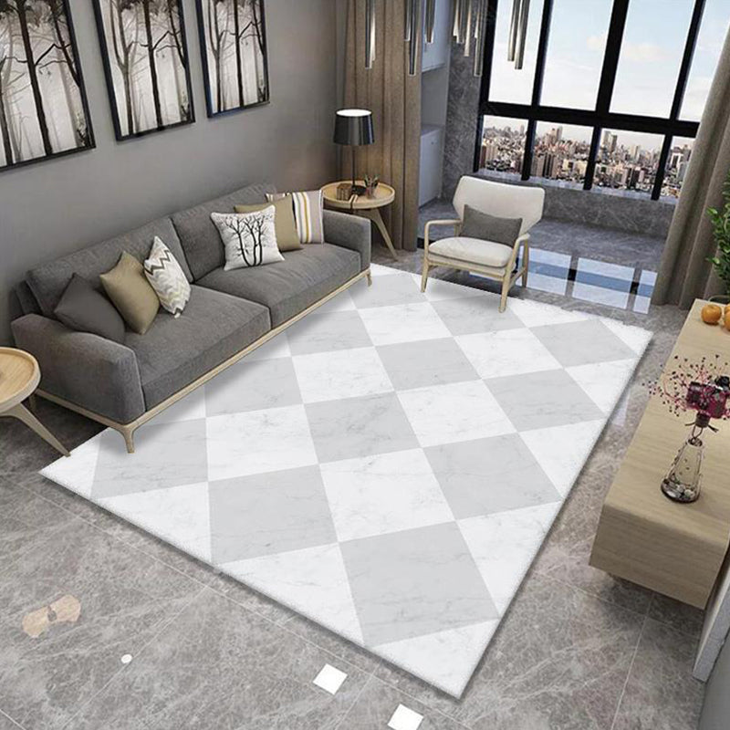 Multi-Colored Minimalist Rug Synthetics Geo Patterned Carpet Non-Slip Washable Indoor Rug for Parlor Clearhalo 'Area Rug' 'Modern' 'Rugs' Rug' 2226081