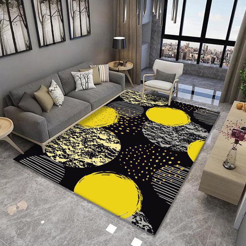 Multi-Colored Minimalist Rug Synthetics Geo Patterned Carpet Non-Slip Washable Indoor Rug for Parlor Clearhalo 'Area Rug' 'Modern' 'Rugs' Rug' 2226088