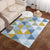 Modern Geometric Pattern Rug Multi Color Polypropylene Indoor Rug Non-Slip Machine Washable Rug for Decoration Blue-Green Clearhalo 'Area Rug' 'Modern' 'Rugs' Rug' 2226193