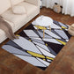 Modern Geometric Pattern Rug Multi Color Polypropylene Indoor Rug Non-Slip Machine Washable Rug for Decoration Black Clearhalo 'Area Rug' 'Modern' 'Rugs' Rug' 2226196
