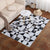 Modern Geometric Pattern Rug Multi Color Polypropylene Indoor Rug Non-Slip Machine Washable Rug for Decoration Black-Gray Clearhalo 'Area Rug' 'Modern' 'Rugs' Rug' 2226199