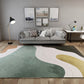 Minimalist Home Decor Rug Multi-Color Abstract Area Carpet Cotton Blend Washable Anti-Slip Backing Rug Light Green Clearhalo 'Area Rug' 'Modern' 'Rugs' Rug' 2226276