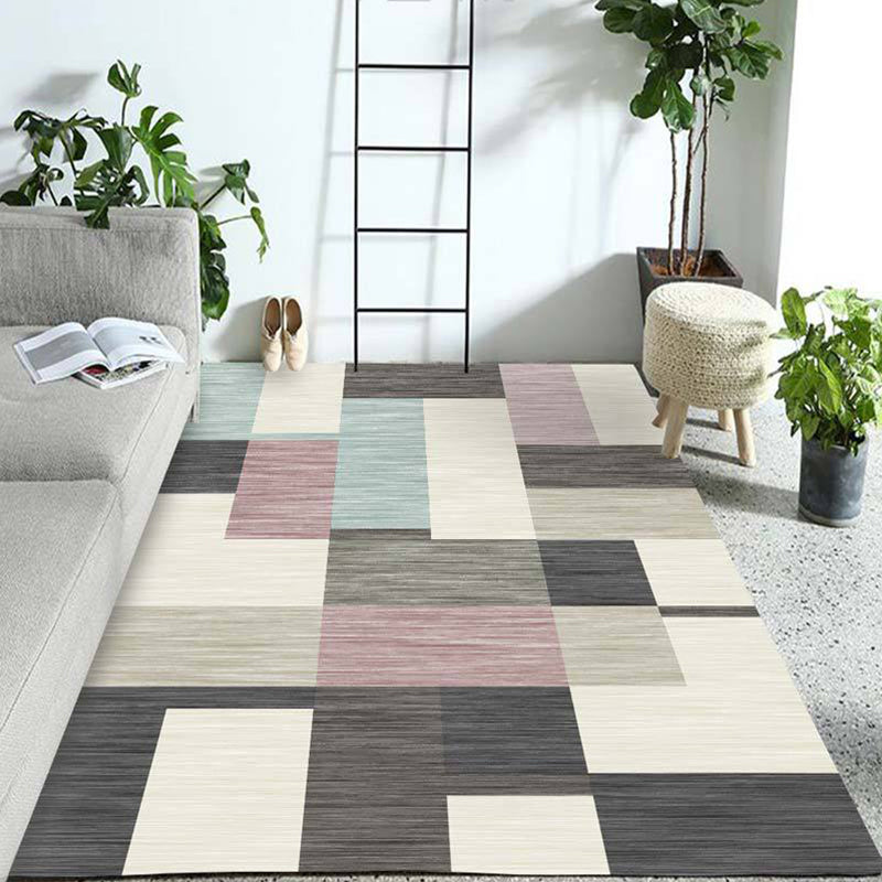 Western Geo Printed Rug Multicolor Synthetics Indoor Rug Machine Washable Anti-Slip Backing Carpet for Room Clearhalo 'Area Rug' 'Modern' 'Rugs' Rug' 2226312