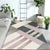 Western Geo Printed Rug Multicolor Synthetics Indoor Rug Machine Washable Anti-Slip Backing Carpet for Room Black-Pink Clearhalo 'Area Rug' 'Modern' 'Rugs' Rug' 2226314