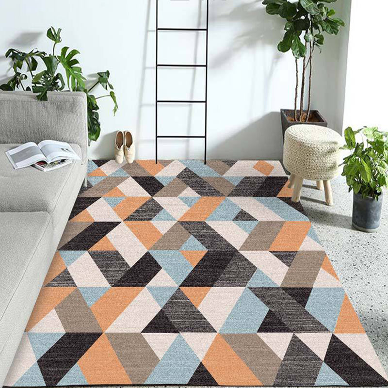 Western Geo Printed Rug Multicolor Synthetics Indoor Rug Machine Washable Anti-Slip Backing Carpet for Room Clearhalo 'Area Rug' 'Modern' 'Rugs' Rug' 2226327