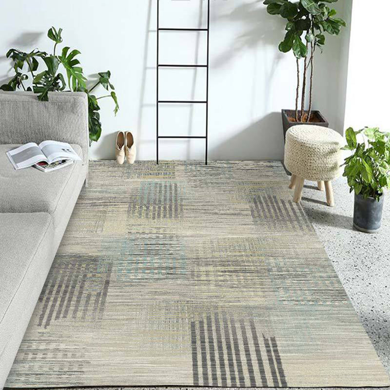 Western Geo Printed Rug Multicolor Synthetics Indoor Rug Machine Washable Anti-Slip Backing Carpet for Room Light Yellow Clearhalo 'Area Rug' 'Modern' 'Rugs' Rug' 2226334