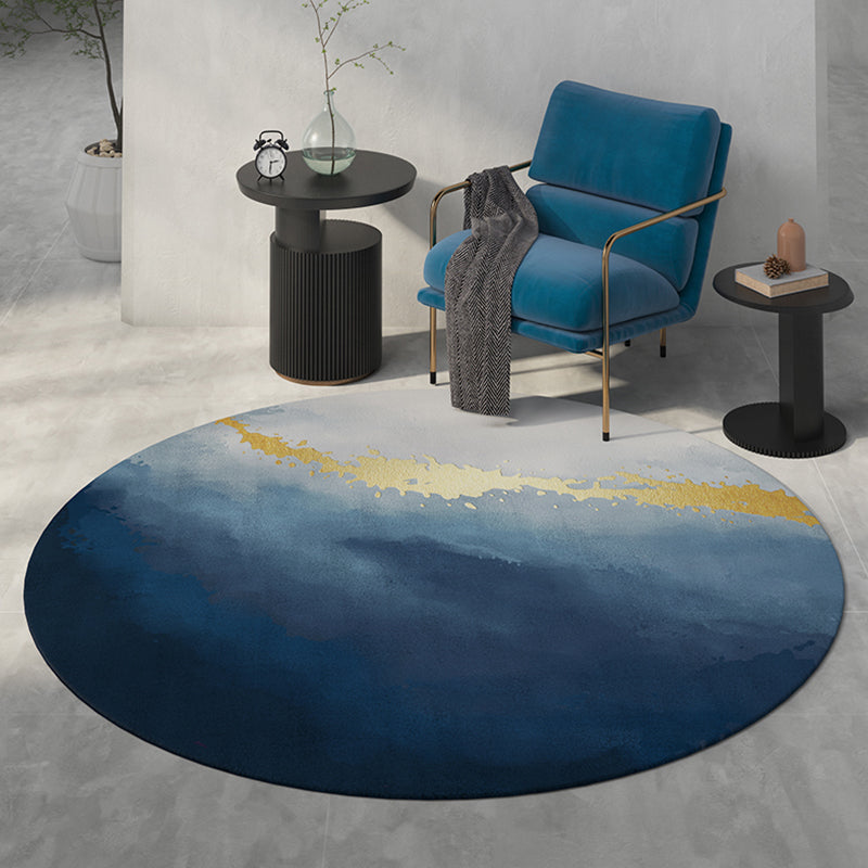 Classic Nordic Rug Multi Color Abstract Area Carpet Easy Care Pet Friendly Machine Washable Rug for Decoration Blue Clearhalo 'Area Rug' 'Modern' 'Rugs' Rug' 2226597