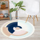 Classic Colorblock Rug Multi-Colored Simplicity Area Rug Polypropylene Anti-Slip Stain-Resistant Indoor Rug for Decor Clearhalo 'Area Rug' 'Modern' 'Rugs' Rug' 2226635