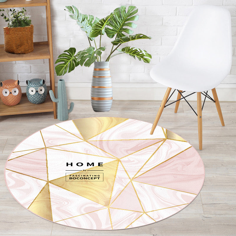 Classic Colorblock Rug Multi-Colored Simplicity Area Rug Polypropylene Anti-Slip Stain-Resistant Indoor Rug for Decor Clearhalo 'Area Rug' 'Modern' 'Rugs' Rug' 2226640