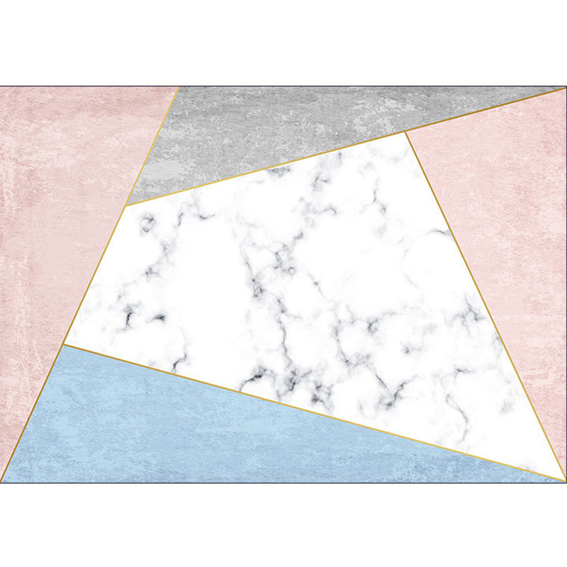 Casual Living Room Rug Multi Color Geometric Print Rug Polypropylene Non-Slip Easy Care Indoor Rug Clearhalo 'Area Rug' 'Modern' 'Rugs' Rug' 2226666