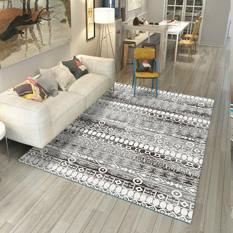 Novelty Home Decor Rug Multi Color Geometric Carpet Polyster Easy Care Machine Washable Indoor Rug Clearhalo 'Area Rug' 'Modern' 'Rugs' Rug' 2226706