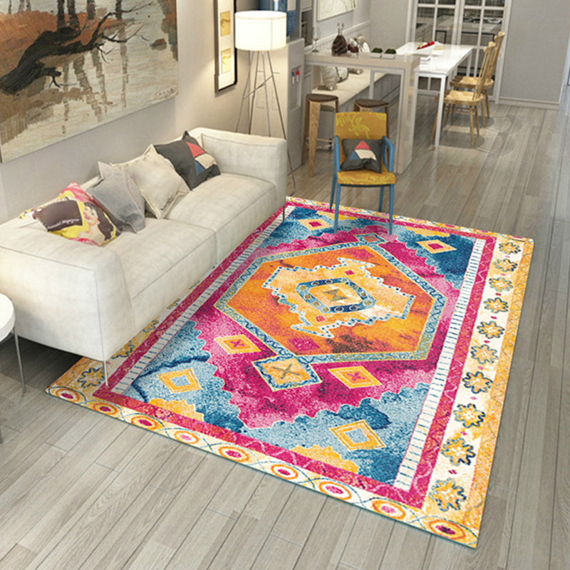 Novelty Home Decor Rug Multi Color Geometric Carpet Polyster Easy Care Machine Washable Indoor Rug Clearhalo 'Area Rug' 'Modern' 'Rugs' Rug' 2226717