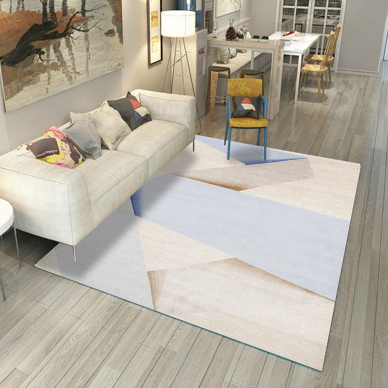 Novelty Home Decor Rug Multi Color Geometric Carpet Polyster Easy Care Machine Washable Indoor Rug Clearhalo 'Area Rug' 'Modern' 'Rugs' Rug' 2226722