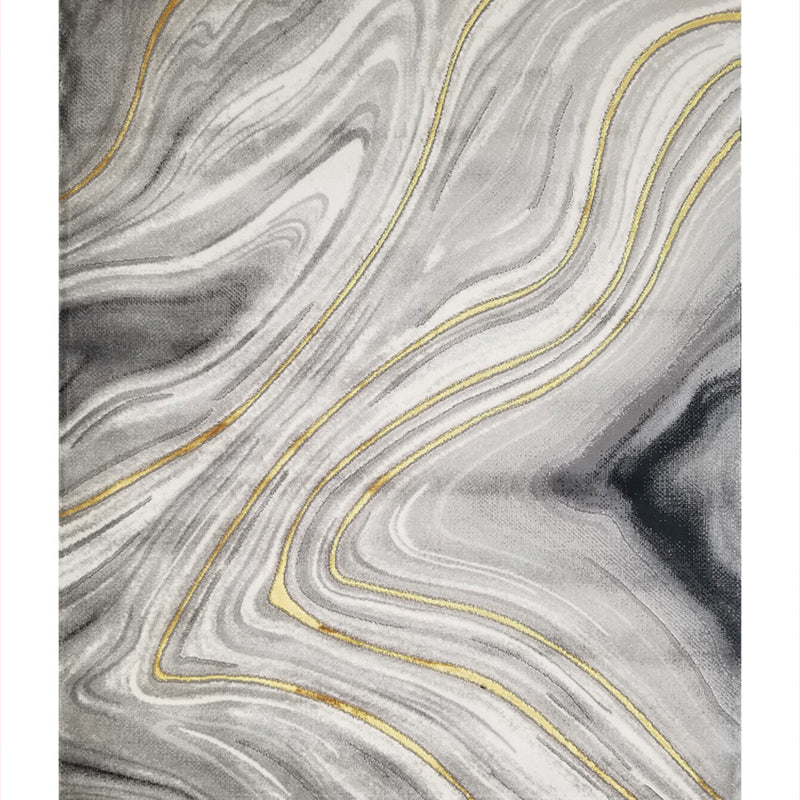 Modern Oriental Print Rug Multi Color Polyster Area Rug Easy Care Pet Friendly Carpet for Living Room Clearhalo 'Area Rug' 'Modern' 'Rugs' Rug' 2226807