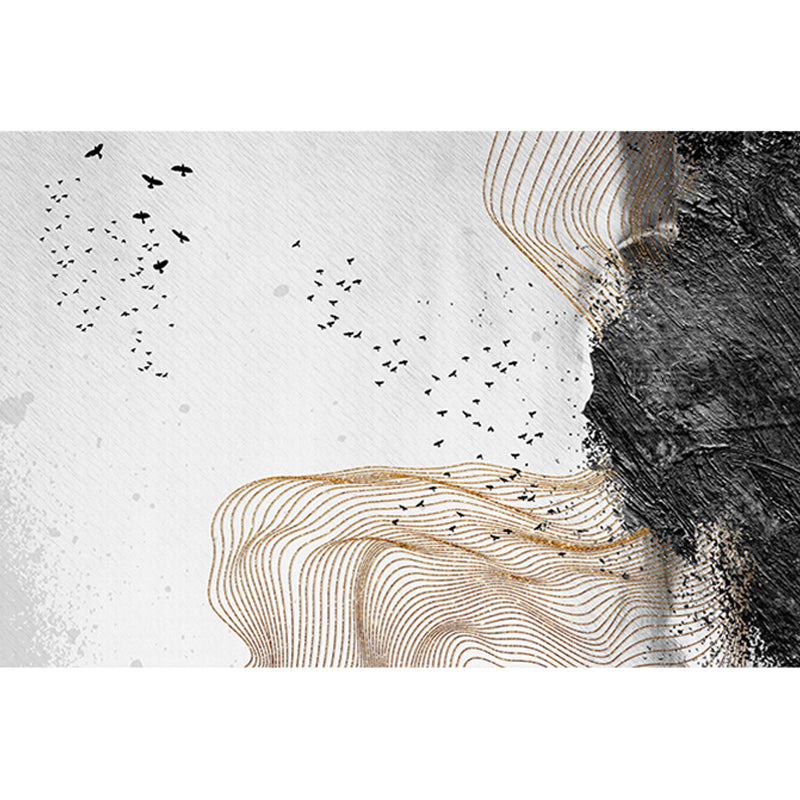 Minimalist Room Rug Multi Colored Oriental Print Area Carpet Polyster Easy Care Machine Washable Indoor Rug Clearhalo 'Area Rug' 'Modern' 'Rugs' Rug' 2226875