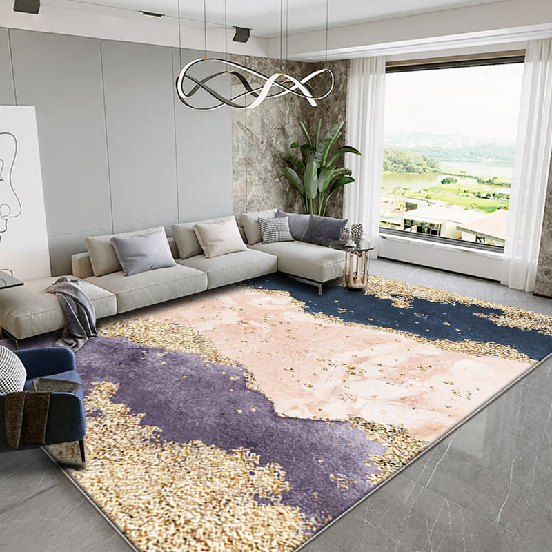 Nordic Parlor Rug Multi Colored Oriental Pattern Indoor Rug Polypropylene Anti-Slip Backing Easy Care Carpet Clearhalo 'Area Rug' 'Modern' 'Rugs' Rug' 2226988