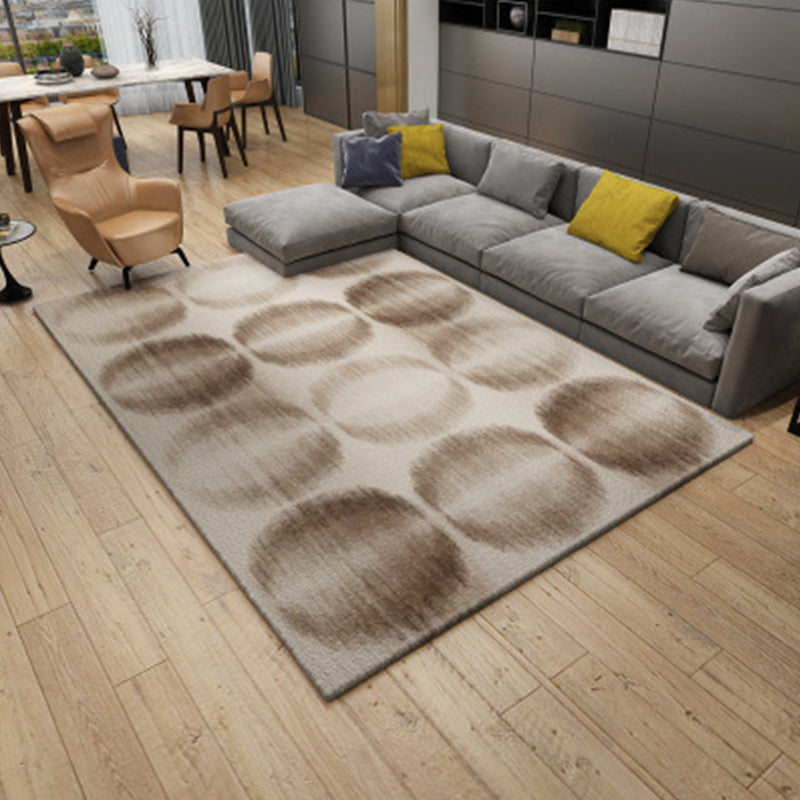 Nordic Living Room Rug Multicolor Abstract Print Area Carpet Polyster Easy Care Machine Washable Indoor Rug Clearhalo 'Area Rug' 'Modern' 'Rugs' Rug' 2227042