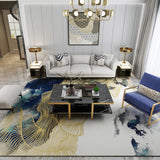 Chinese Oriental Pattern Rug Multi Colored Blended Carpet Pet Friendly Machine Washable Indoor Rug for Parlor Clearhalo 'Area Rug' 'Rug' 2227055