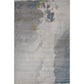 Chinese Oriental Pattern Rug Multi Colored Blended Carpet Pet Friendly Machine Washable Indoor Rug for Parlor Silver Gray Clearhalo 'Area Rug' 'Rug' 2227056