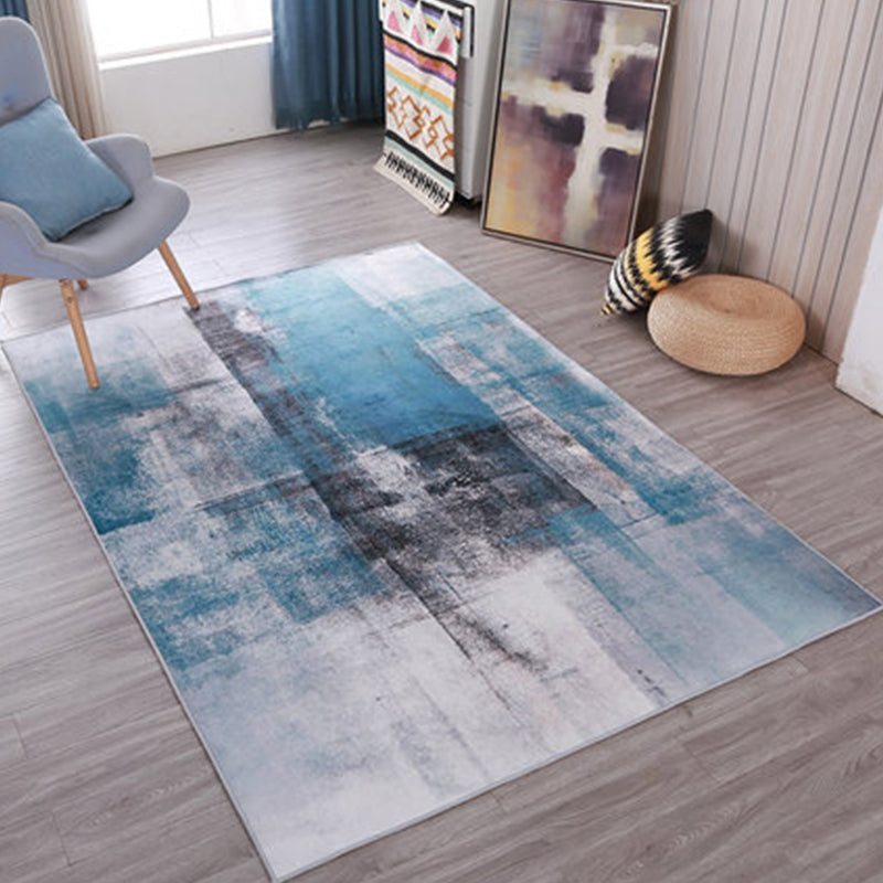 Modern Home Decor Rug Multi Color Abstract Print Area Carpet Synthetics Non-Slip Backing Pet Friendly Rug Clearhalo 'Area Rug' 'Modern' 'Rugs' Rug' 2227205