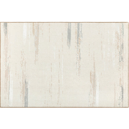 Simplicity Abstract Print Rug Multi-Color Polyster Area Rug Non-Slip Backing Stain-Resistant Carpet for Decoration Light Apricot Clearhalo 'Area Rug' 'Rug' 2227514