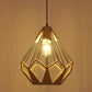 Flaxen Caged Ceiling Light Industrial Hemp Rope Single Restaurant Hanging Pendant Light Flaxen G Clearhalo 'Ceiling Lights' 'Industrial Pendants' 'Industrial' 'Middle Century Pendants' 'Pendant Lights' 'Pendants' 'Tiffany' Lighting' 2227709