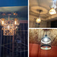 Hemp Rope Caged Hanging Light Rustic 1��Bulb Restaurant Pendant Light Fixture in Brown Clearhalo 'Ceiling Lights' 'Industrial Pendants' 'Industrial' 'Middle Century Pendants' 'Pendant Lights' 'Pendants' 'Tiffany' Lighting' 2227782