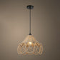 Rustic Style Wrapped Hanging Light 1��Bulb Hemp Rope Pendant Light Fixture in Brown Brown H Clearhalo 'Ceiling Lights' 'Industrial Pendants' 'Industrial' 'Middle Century Pendants' 'Pendant Lights' 'Pendants' 'Tiffany' Lighting' 2227990