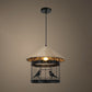 Rustic Style Wrapped Hanging Light 1��Bulb Hemp Rope Pendant Light Fixture in Brown Brown E Clearhalo 'Ceiling Lights' 'Industrial Pendants' 'Industrial' 'Middle Century Pendants' 'Pendant Lights' 'Pendants' 'Tiffany' Lighting' 2227994