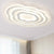 Cloud Kids Bedroom Flush Ceiling Light Acrylic Contemporary LED Flush Mount Lighting Fixture in White White Warm Clearhalo 'Ceiling Lights' 'Close To Ceiling Lights' 'Close to ceiling' 'Flush mount' Lighting' 2228086