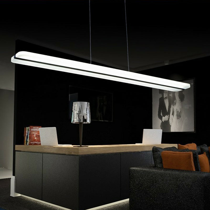 Shaded Acrylic LED Ceiling Lighting Minimalist Nickel Chandelier Light Fixture for Dining Room Nickel B Clearhalo 'Ceiling Lights' 'Chandeliers' 'Modern Chandeliers' 'Modern' Lighting' 2228301