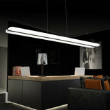 Shaded Acrylic LED Ceiling Lighting Minimalist Nickel Chandelier Light Fixture for Dining Room Nickel B Clearhalo 'Ceiling Lights' 'Chandeliers' 'Modern Chandeliers' 'Modern' Lighting' 2228301