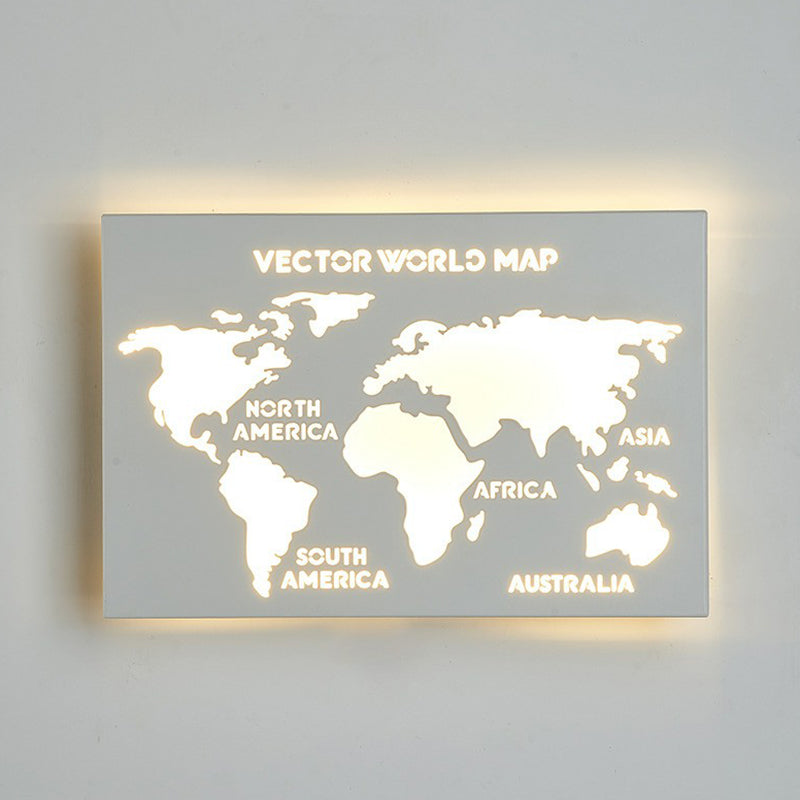 Shaded Living Room Wall Sconce Light Acrylic Minimalist LED Wall Mounted Lighting White B Clearhalo 'Modern wall lights' 'Modern' 'Wall Lamps & Sconces' 'Wall Lights' Lighting' 2228370