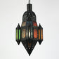 Single Suspension Light Antique Shaded Metallic Pendant Light Fixture in Black for Cafe Clearhalo 'Ceiling Lights' 'Pendant Lights' 'Pendants' Lighting' 2236194