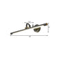 Rotatable Linear Vanity Mirror Light Metal Vintage Wall Mount Lighting in Antique Brass/Black, 14"/18"/23" W Clearhalo 'Vanity Lights' 'Wall Lights' Lighting' 223625