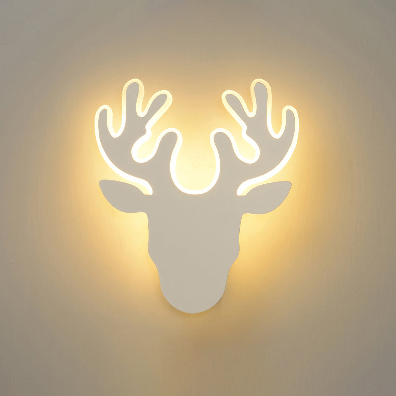 Simplicity Shaded Wall Mount Light Acrylic Living Room LED Wall Lighting in White White I Clearhalo 'Cast Iron' 'Glass' 'Industrial' 'Modern wall lights' 'Modern' 'Tiffany' 'Traditional wall lights' 'Wall Lamps & Sconces' 'Wall Lights' Lighting' 2236354