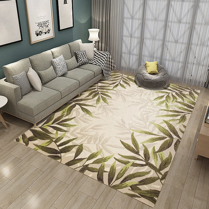 Nordic Home Decoration Rug Multi Colored Plant Pattern Indoor Rug Polyster Easy Care Pet Friendly Washable Rug Clearhalo 'Area Rug' 'Modern' 'Rugs' Rug' 2238268