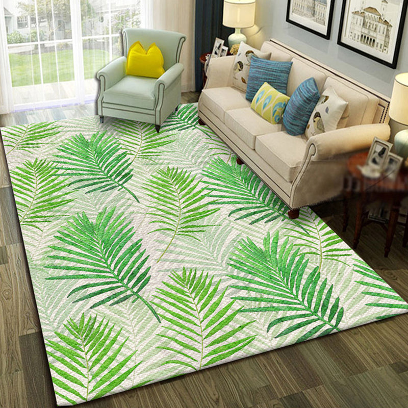 Nordic Home Decoration Rug Multi Colored Plant Pattern Indoor Rug Polyster Easy Care Pet Friendly Washable Rug Clearhalo 'Area Rug' 'Modern' 'Rugs' Rug' 2238274