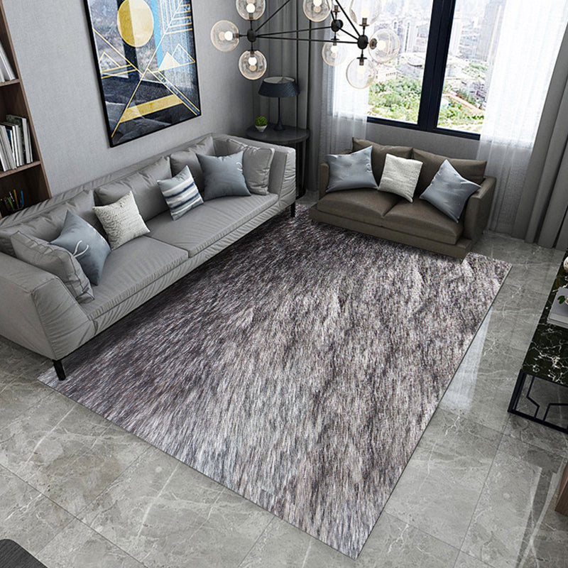 Modern Living Room Rug Multi Color Animal Fur Print Rug Polyster Easy Care Machine Washable Carpet Clearhalo 'Area Rug' 'Casual' 'Rugs' Rug' 2238313