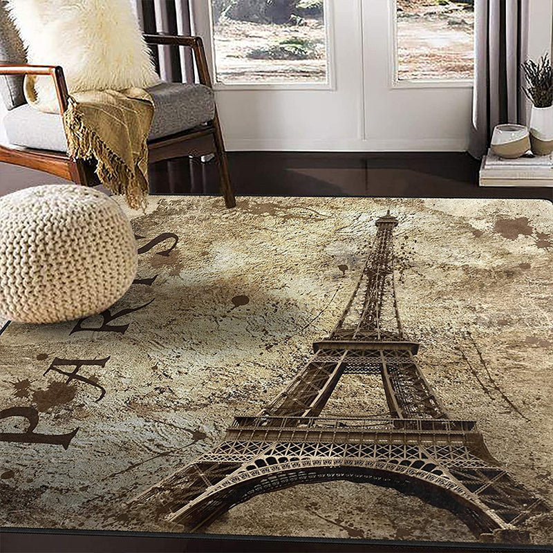 Funky Multicolor Tropical Rug Synthetics Animal Print Area Carpet Pet Friendly Easy Care Indoor Rug for Decoration Clearhalo 'Area Rug' 'Rug' 2238468