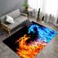 Funky Multicolor Tropical Rug Synthetics Animal Print Area Carpet Pet Friendly Easy Care Indoor Rug for Decoration Clearhalo 'Area Rug' 'Rug' 2238480