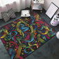 Funky Multicolor Tropical Rug Synthetics Animal Print Area Carpet Pet Friendly Easy Care Indoor Rug for Decoration Clearhalo 'Area Rug' 'Rug' 2238482