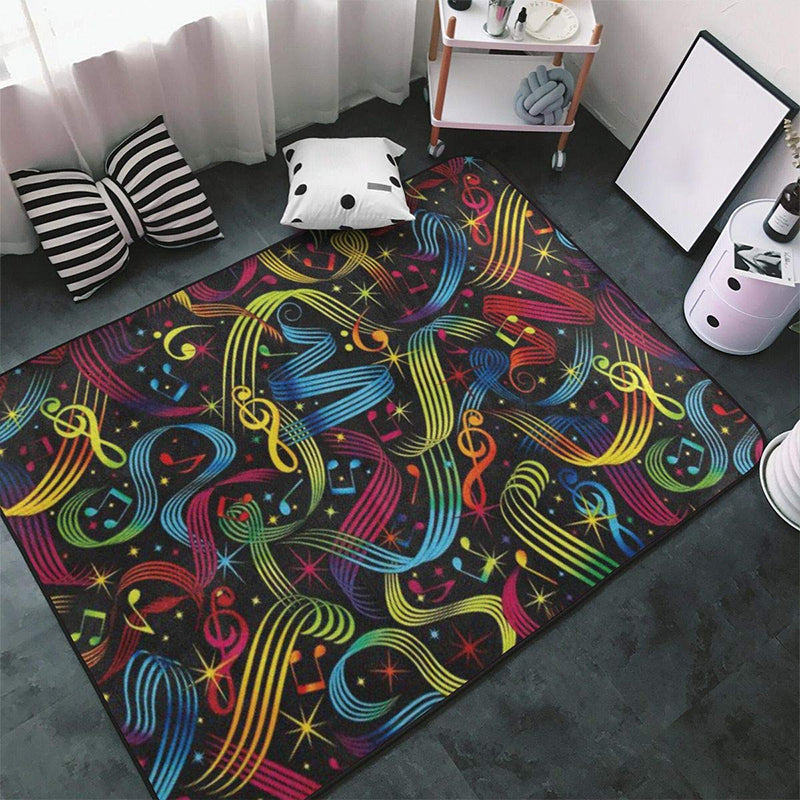 Funky Multicolor Tropical Rug Synthetics Animal Print Area Carpet Pet Friendly Easy Care Indoor Rug for Decoration Clearhalo 'Area Rug' 'Rug' 2238482