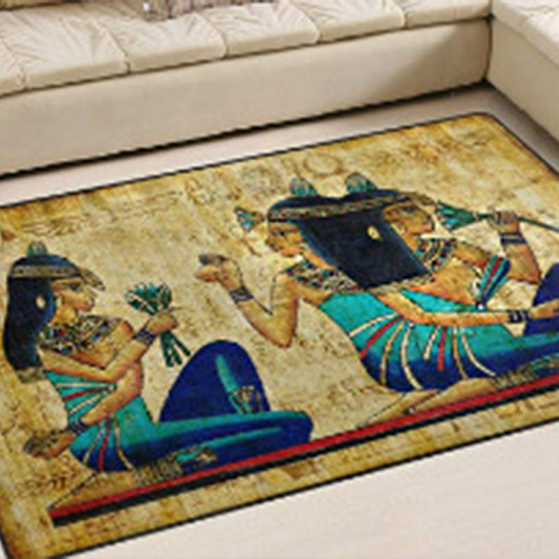Funky Multicolor Tropical Rug Synthetics Animal Print Area Carpet Pet Friendly Easy Care Indoor Rug for Decoration Clearhalo 'Area Rug' 'Rug' 2238490