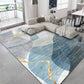 Luxury Geometric Print Rug Multi-Color Synthetics Carpet Anti-Slip Backing Pet Friendly Rug for Living Room Light Blue Clearhalo 'Area Rug' 'Rug' 2238582