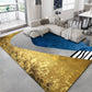 Luxury Geometric Print Rug Multi-Color Synthetics Carpet Anti-Slip Backing Pet Friendly Rug for Living Room Gold Clearhalo 'Area Rug' 'Rug' 2238585