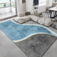 Luxury Geometric Print Rug Multi-Color Synthetics Carpet Anti-Slip Backing Pet Friendly Rug for Living Room Light Blue-Grey Clearhalo 'Area Rug' 'Rug' 2238588